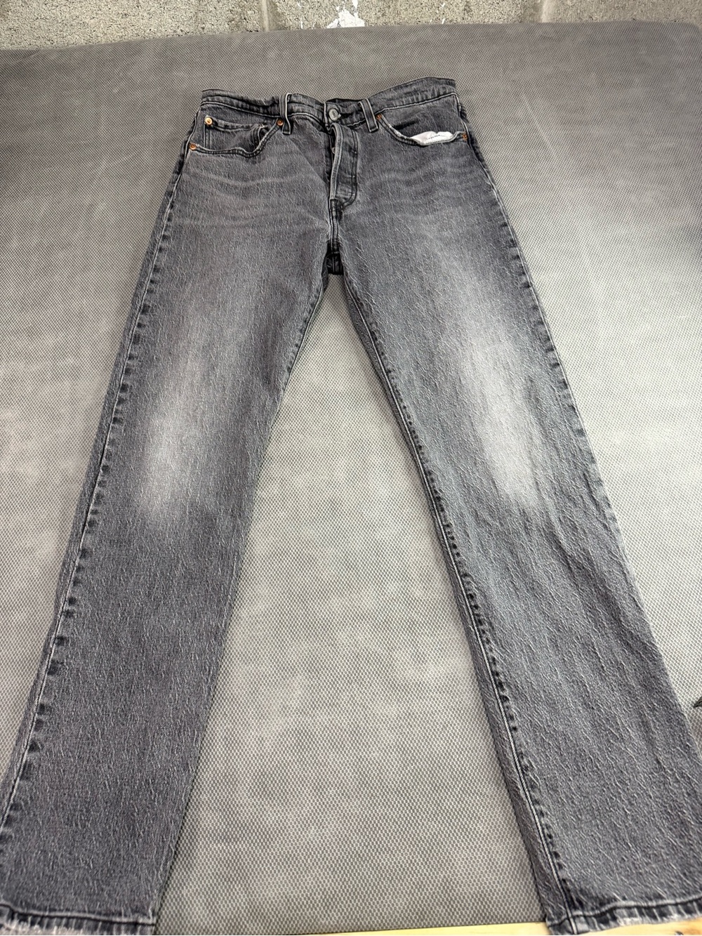 Levi's Men's Washed Black Straight-Leg Jeans 30x32